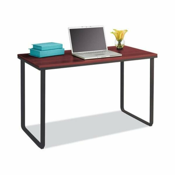 Betterbeds Steel Desk, 47.25 x 24 x 28.75 in. - Cherry & Black BE3767669